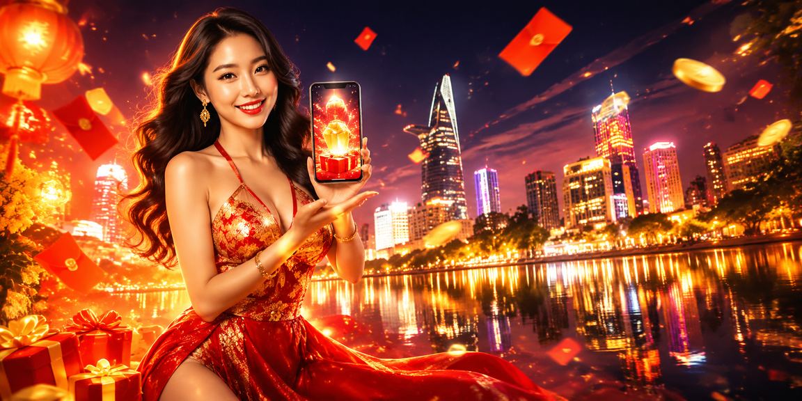 Không khí mua sắm và nhận ưu đãi tại chợ đêm Hồ Chí Minh, gợi nhớ cảm giác mở phong bì đỏ may mắn