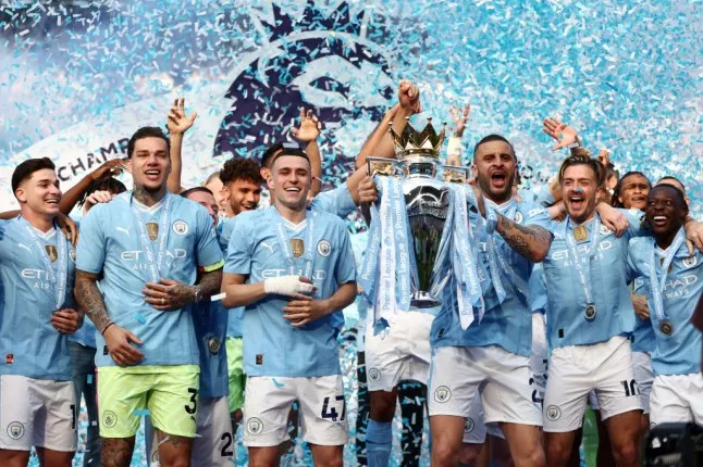 Kyle Walker on six Premier League titles with Manchester City