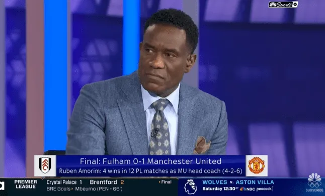 Robbie Earle discussing United’s £72m signing